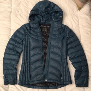 Andrew Marc packable down jacket size small